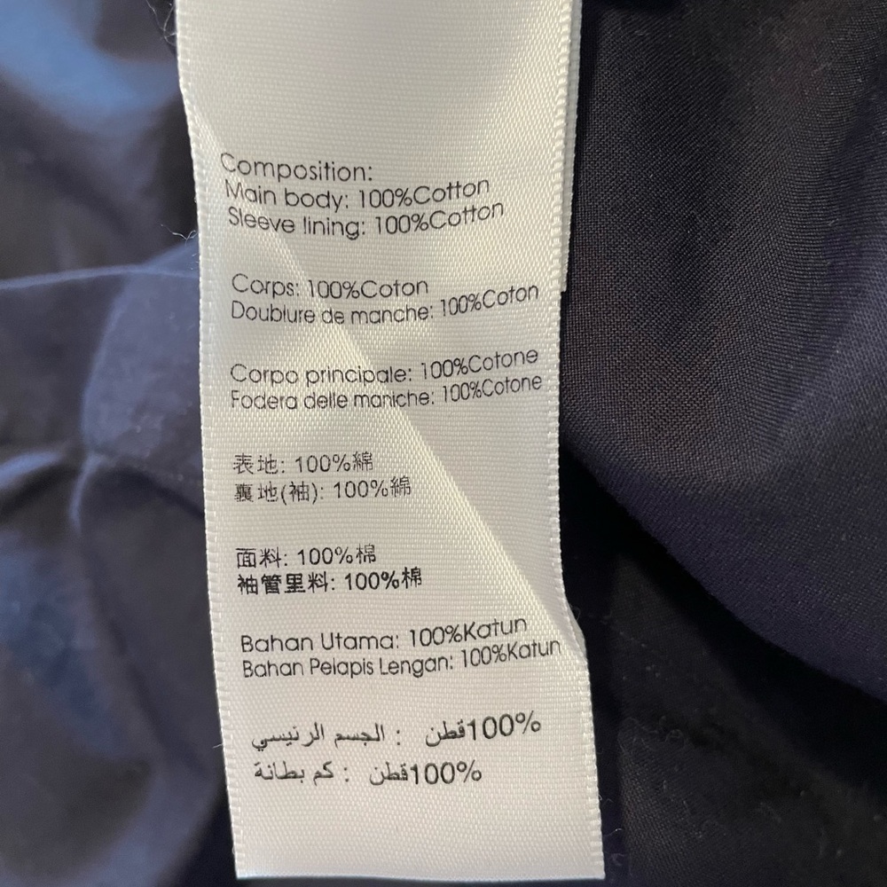 3.1 Phillip Lim Black/Blue Top - Picture 8 of 9